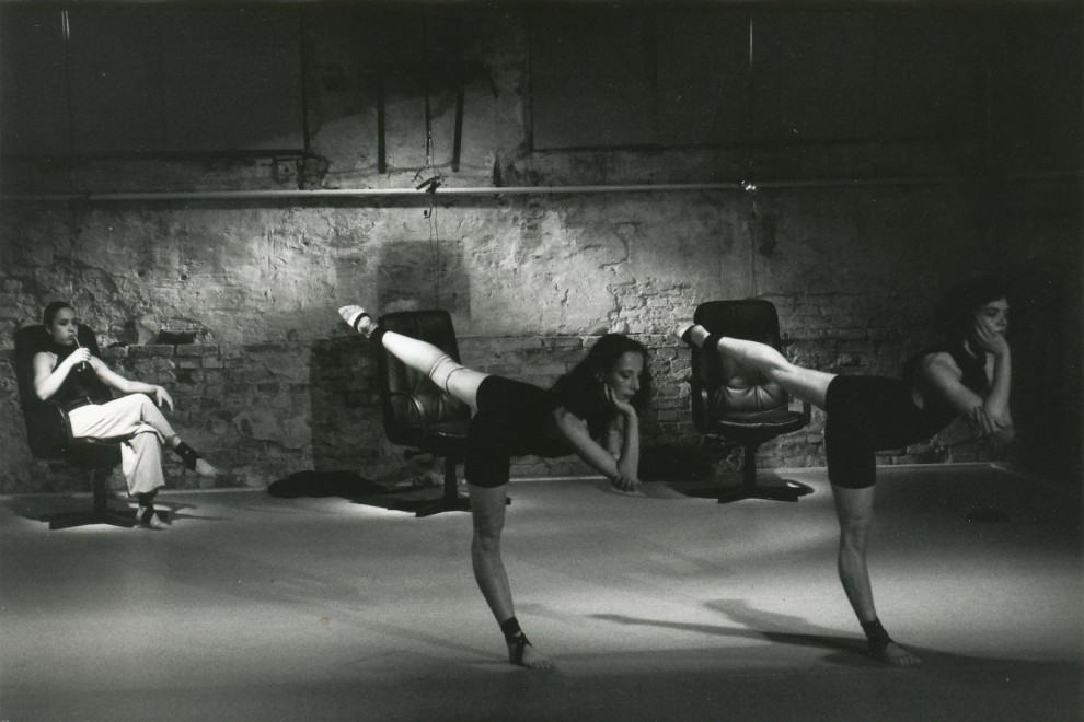 Time Wasting Faces von Thomas Guggi bei den 1 Potsdamer Tanztage 1991